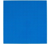 5 placas base clásicas Placa base de ladrillo apilable de 10" x 10" compatible con todas las principales marcas Placa base Azul