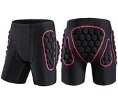L Pantalones Protectores Pantalones Protectores Acolchados Pantalones Cortos de Protección Cadera B