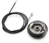 Piezas de freno de scooter eléctrico de 8 pulgadas Línea de freno de tambor para Dualtron Mini Raptor Speedway Mini4 Pro Leger Ruima Mini4 Zero