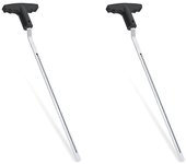 2PCS Herramienta de extracción de agarre de golf Removedor de agarre de ranura en V Removedor de agarre protector Herramienta de agarre Agarre prot...