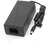 Entrada AC 100-240V 50/60Hz Salida DC 12V 4A Adaptador de corriente negro