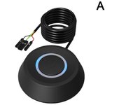 Interruptor de encendido de la computadora de escritorio, placa base de la PC de inicio remoto externo Negro