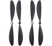 4pcs Drone Hélices Noiseless Resistente a los impactos Abs Reemplazo Blades Drone Accesorios para Gopro Karma