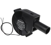 Soplador de barbacoa Arrancador de chimenea de carbón Ventilador de barbacoa Ventilador de ahumador,Arrancador de soplador eléctrico