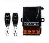 Interruptor remoto inalámbrico, interruptor de luz remoto de CA de 30 A y 230 V para el sistema de seguridad de la bomba de larga distancia de 328 ...