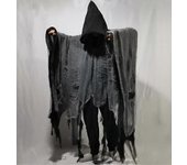 Unisex Halloween Ghost Dementors Cosplay Costume Gothic Horror Zombie Tattered Hooded Capes Day Of The Dead Party Props Cloaks Negro
