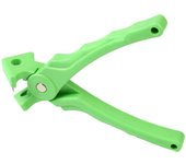 Tijeras de tiras de goma de boca en V Tijeras de 90 grados Alicates T90 grados Alicates sellados en ángulo recto Verde