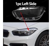 Cubierta de faros delanteros para Bmw Serie 1 F20 F21 Facelift 2015-2019 Carcasa transparente Faros delanteros Carcasa de lente Cubierta de lámpara...
