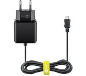 Goobay 49603 cargador de dispositivo móvil Smartphone, Tableta Negro Corriente alterna, CC Carga rápida Interior