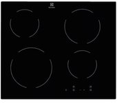 Placa Vitrocerámica - Electrolux LRR6430CK, 4 Zonas de Cocción, 60 cm, Negro