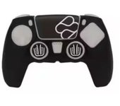 FUNDA FR-TEC SILICONE + GRIPS BLACK PARA DUALSENSE