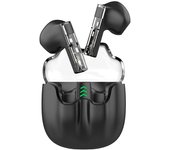 Cool auriculares stereo bluetooth dual pod earbuds vision negro