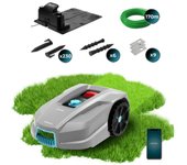 Robot Cortacésped - CECOTEC Conga GrassHopper 800 Connected, App, Motor Digital Brushless