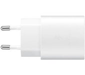 CARGADOR USB-C SAMSUNG 25W 3A CARGA RAPIDA WHITE PARA CASA