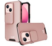 FUNDA MOVIL BACK COVER COOL HARD CAMARA ROSE GOLD IPHONE 13