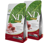 Pack 2 x 10 Kg Pienso Farmina Nd Cat Prime Grain Free Para Gatos Con Pollo Pack 2 X 10 Kg