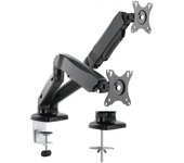Ewent EW1516 Soporte Doble para Monitores hasta 27" VESA 100x100 Máx 13Kg