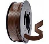 Winkle Bobina de Filamento PLA HD 1.75mm 1Kg Marrón Ébano