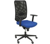 Piqueras y Crespo Ossan Bali Silla de Oficina Ruedas Parqué Azul
