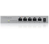 Switch Zyxel XMG-105 2.5G 5 Puertos Metal QoS Compacto Alta Capacidad