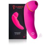 Hugbox Succionador De Clítoris Y Vibrador Femenino 30 Programas Rosa