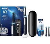 Oral-B IO3 Cepillo Dental Eléctrico Negro + 2 Cabezales + Funda de Viaje