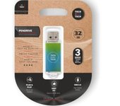 Pendrive Tech One Tech Be Ocean 32GB USB 2.0 Verde Degradado Compacto