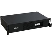 Nilox UPS RACK PREMIUM LINE Interactive SAI 4 Salidas AC 1100VA 770W