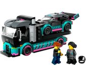 Lego City Coche de Carreras Y Camión de Transporte de Coches