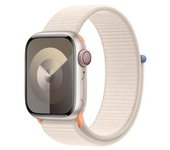 Apple Watch Series 9 GPS + Cellular 45mm Aluminio blanco estrella Correa Loop deportiva blanco estrella - Reacondicionado: muy bueno | 30 meses de garantía | Envío gratuito