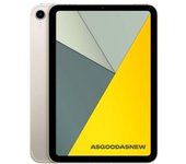 Apple iPad mini 2024 (A17 Pro) Wi-Fi + Cellular 512GB polarstern - Reacondicionado: como nuevo | 30 meses de garantía | Envío gratuito