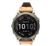 Garmin Fenix 7 Sapphire Solar titanio marrón (010-02540-31) - Reacondicionado: buen estado | 30 meses de garantía | Envío gratuito