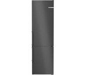 Bosch Serie 4 KGN39OXBT Frigorífico Combi B Acero Inoxidable Negro