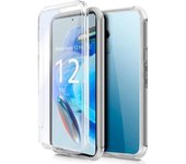 Funda COOL Silicona 3D para Xiaomi Redmi Note 12 Pro 5G (Transparente Frontal + Trasera)