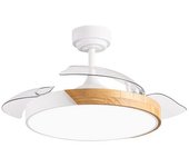 Ventilador led aspas retráctiles taoro mini cct dim (46w)
