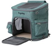 Freedog Mochila Transportín De Viaje Para Perros Y Gatos Color Verde 31 X 40 X 43 Cm