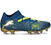 Puma - Bota de fútbol Future 7 Match Neymar Jr FG/AG, Unisex, Sailing Blue-Marine Blue-Pelé Yellow-Grassy, 10.5 UK