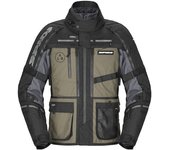 Spidi Hard Track 3 H2Out Chaqueta textil de moto impermeable - Verde (2XL)