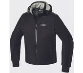 Spidi Armor H2Out Sudadera con capucha de motocicleta - Negro Blanco (XL)