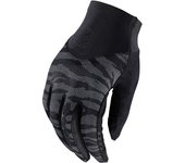 Lee Ace 2.0 Tiger Guantes de motocross para mujer - Negro Gris (2XL)