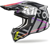 Airoh Strycker Brave Casco de motocross - Negro Gris