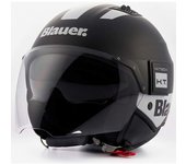 Blauer BET HT Casco Jet - Negro Blanco (S)