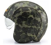 Blauer Pilot 1.1 Casco jet de cuero - Multicolor (XS)