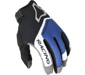 Macna Heat-1 Guantes de motocross - Negro Gris Azul (S)