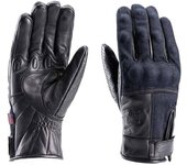 Blauer Combo Denim Guantes de motocicleta - Negro (M)