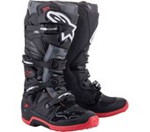 Alpinestars Tech 7 Botas de motocross - Negro Gris Rojo (49 50)