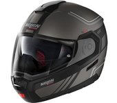 Nolan N90-3 Voyager N-Com Casco - Negro Gris (S)