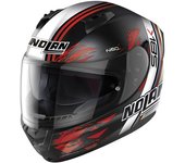 Nolan N60-6 SBK 2023 Casco - Negro Blanco Rojo (XL)