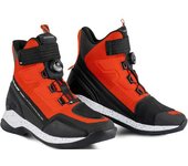 SHIMA Takeshi Botas de moto - Negro Blanco Rojo (45)