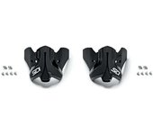 Sidi Mag-1 Rear Upper Covers Cubiertas superiores traseras - Negro (un tamaño)